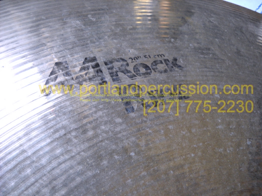 Sabian 20 AA Rock Ride cymbal  